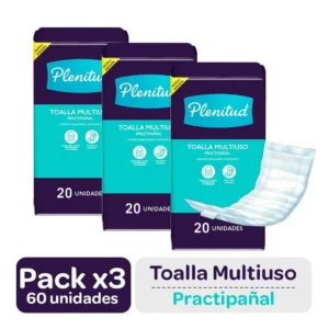 PLENITUD PRACTIPAÑAL X 20 (PACK X 3)