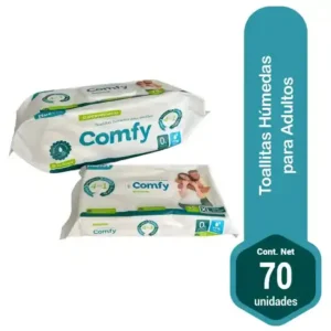 TOALLAS HÚMEDAS COMFY X 70